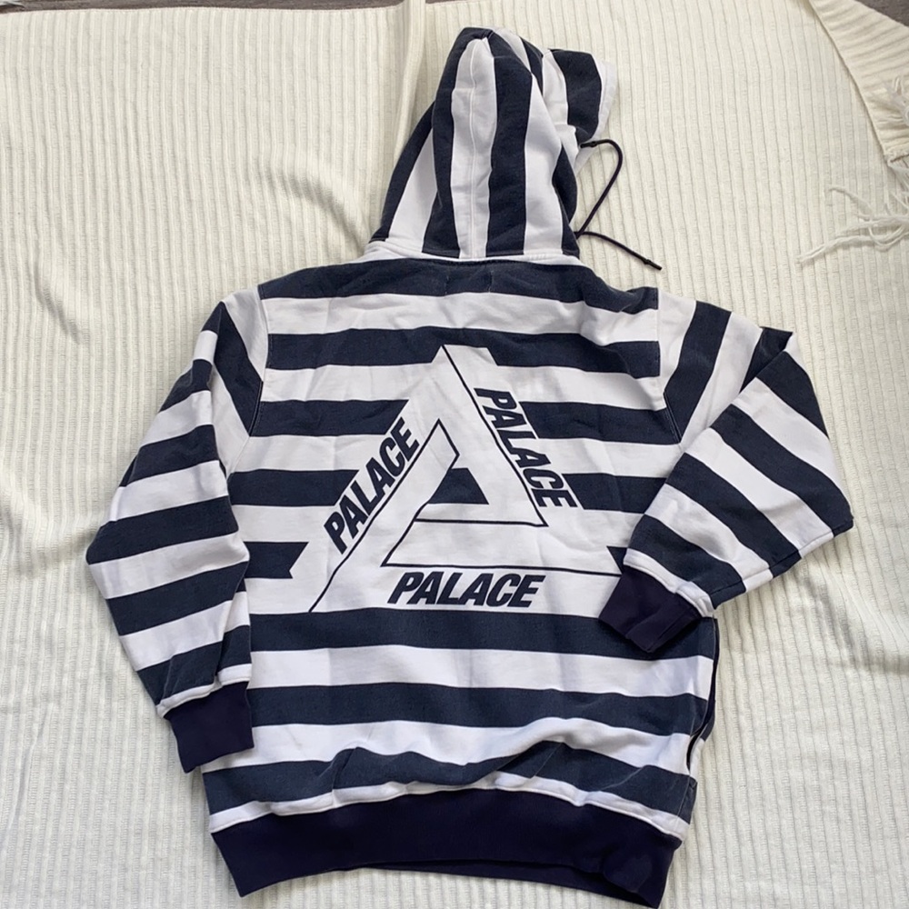 PALACE HALF ZIP HOODIE TRIANGLE SZ M